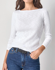 LILLA P 3/4 SLEEVE BOATNECK