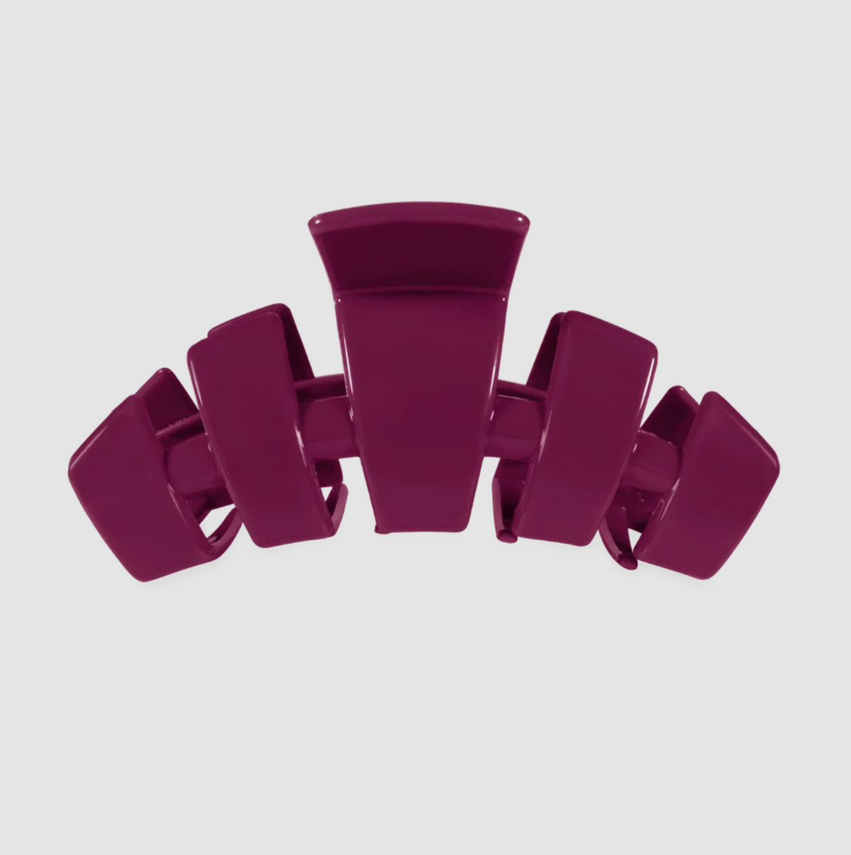 TELETIES CLASSIC MEDIUM CLAW CLIP - MULBERRY