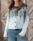 WOODEN SHIPS CHANDELIER FAIR ISLE CREW CHUNKY