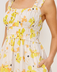 RAILS RAFAELLA SMOCKED DRESS