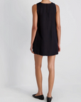 FRENCH CONNECTION COOPER LINEN SLEEVELESS MINI DRESS