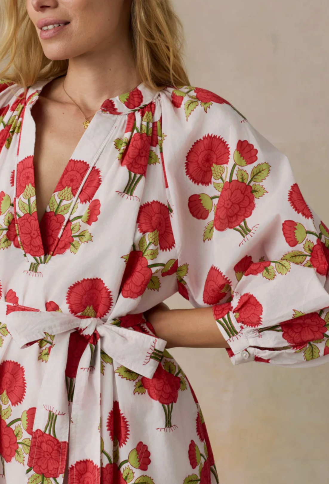 FAHERTY VOILE KAIA MINI DRESS