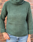 525 AMERICA VIDA CHUNKY TURTLENECK SHAKER PULLOVER