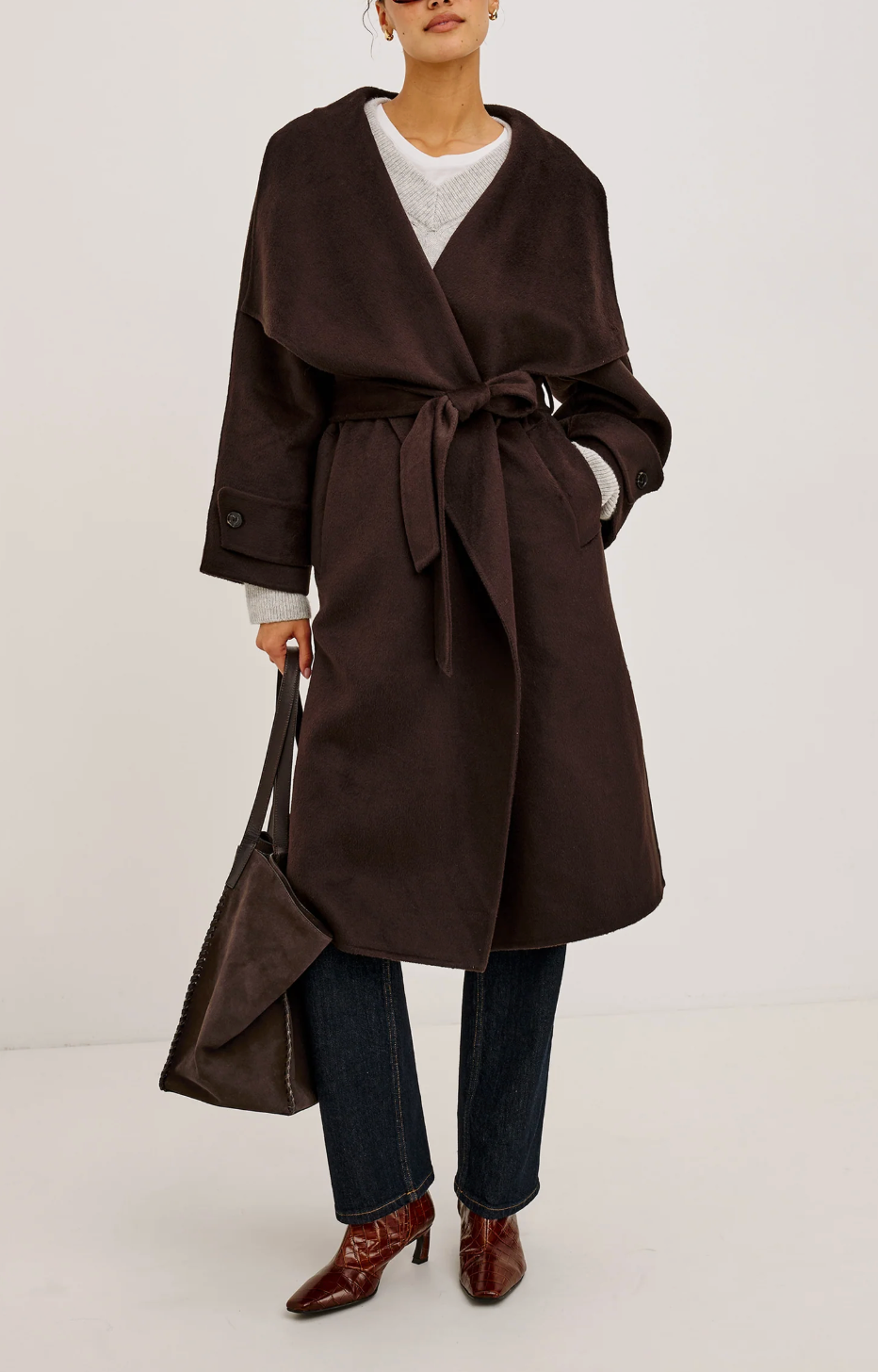RAILS CELESTE WRAP COAT
