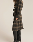 Z SUPPLY JACKIE PLAID TRENCH