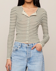 Z SUPPLY ROSANNA STRIPE SWEATER TOP