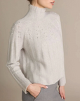 ALASHAN 100% CASHMERE GIA STARBURST FUNNEL NECK