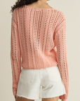 Z SUPPLY UPLAND CROCHET SWEATER