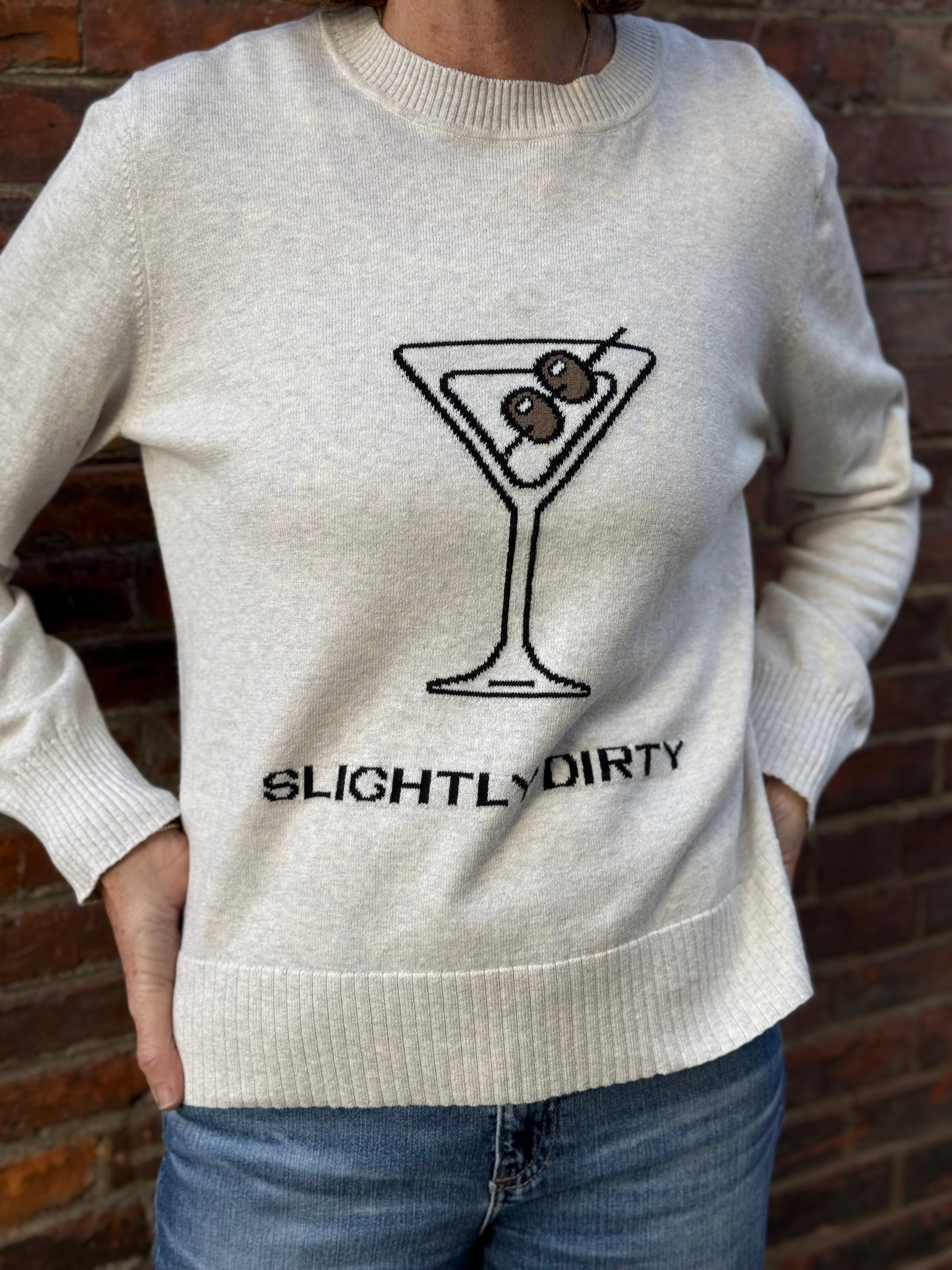 ALASHAN COTTON CASHMERE SLIGHTLY DIRTY MARTINI CREW