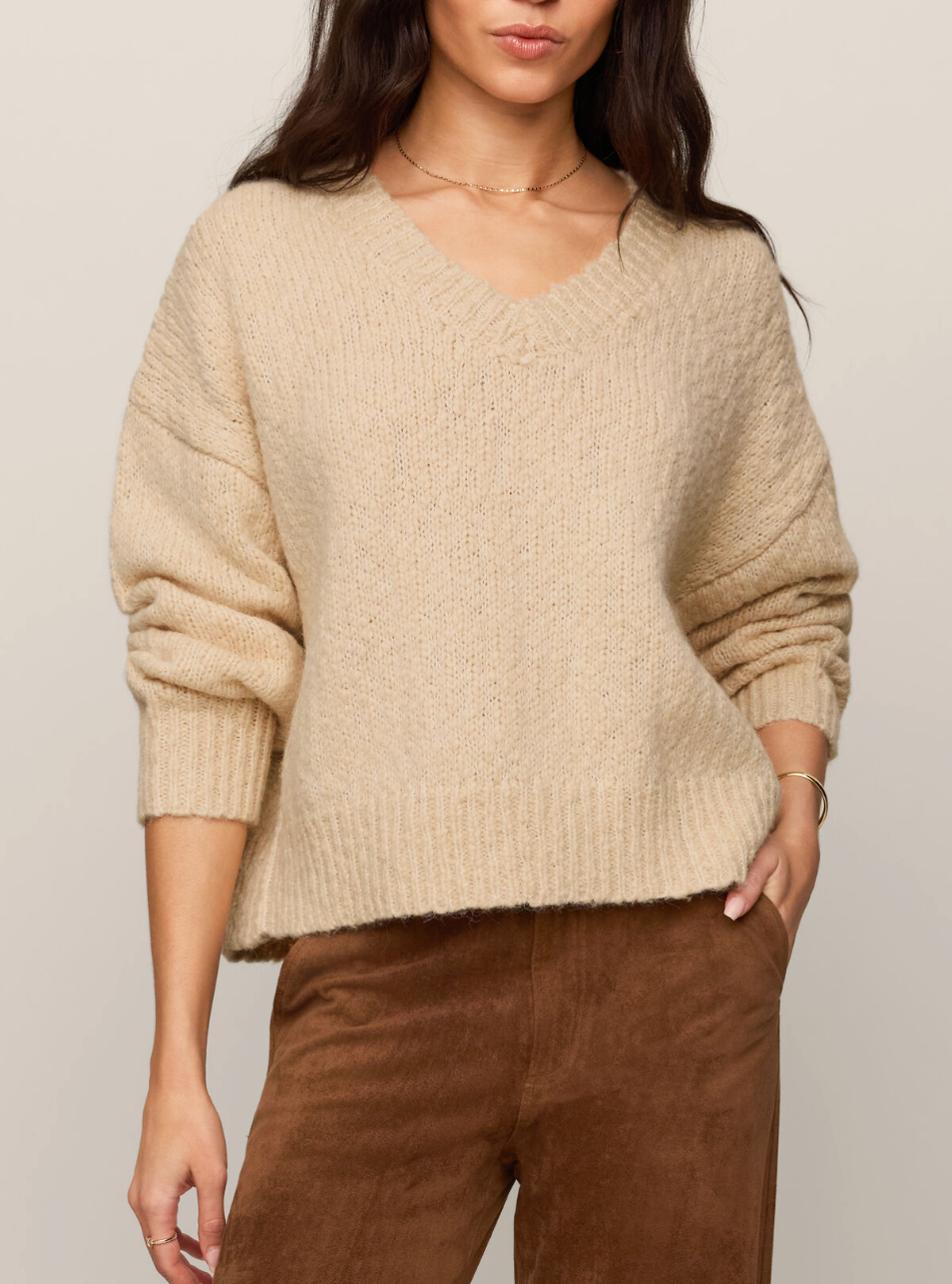 Z SUPPLY BOLTON BOUCLE SWEATER
