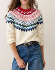 MARINE LAYER FIORELLA CREWNECK SWEATER