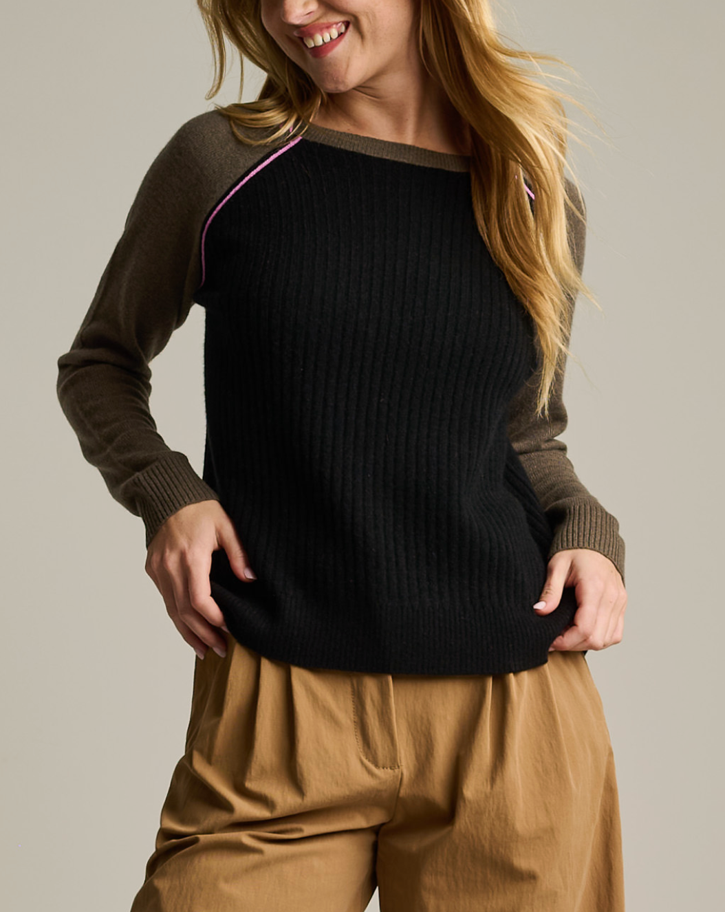 LISA TODD BLOCK OUT SWEATER