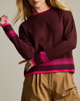 LISA TODD POINT TAKEN SWEATER