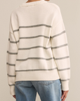 Z SUPPLY BOYFRIEND STRIPED SWEATER