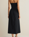 Z SUPPLY SUNSOUGHT STRAPLESS MIDI DRESS