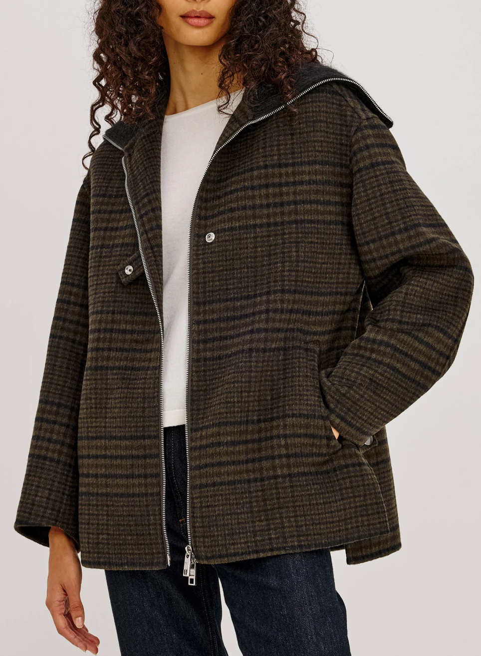 RAILS SILVES JACKET