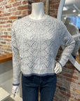 AUTUMN CASHMERE BOXY SHELL STITCH TIPPED CREW