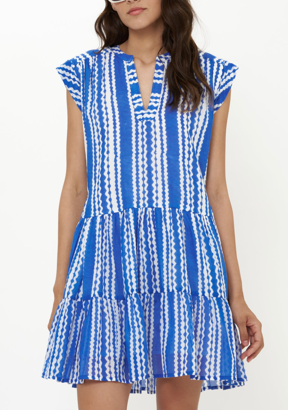 OLIPHANT ROLL SLEEVE DRESS