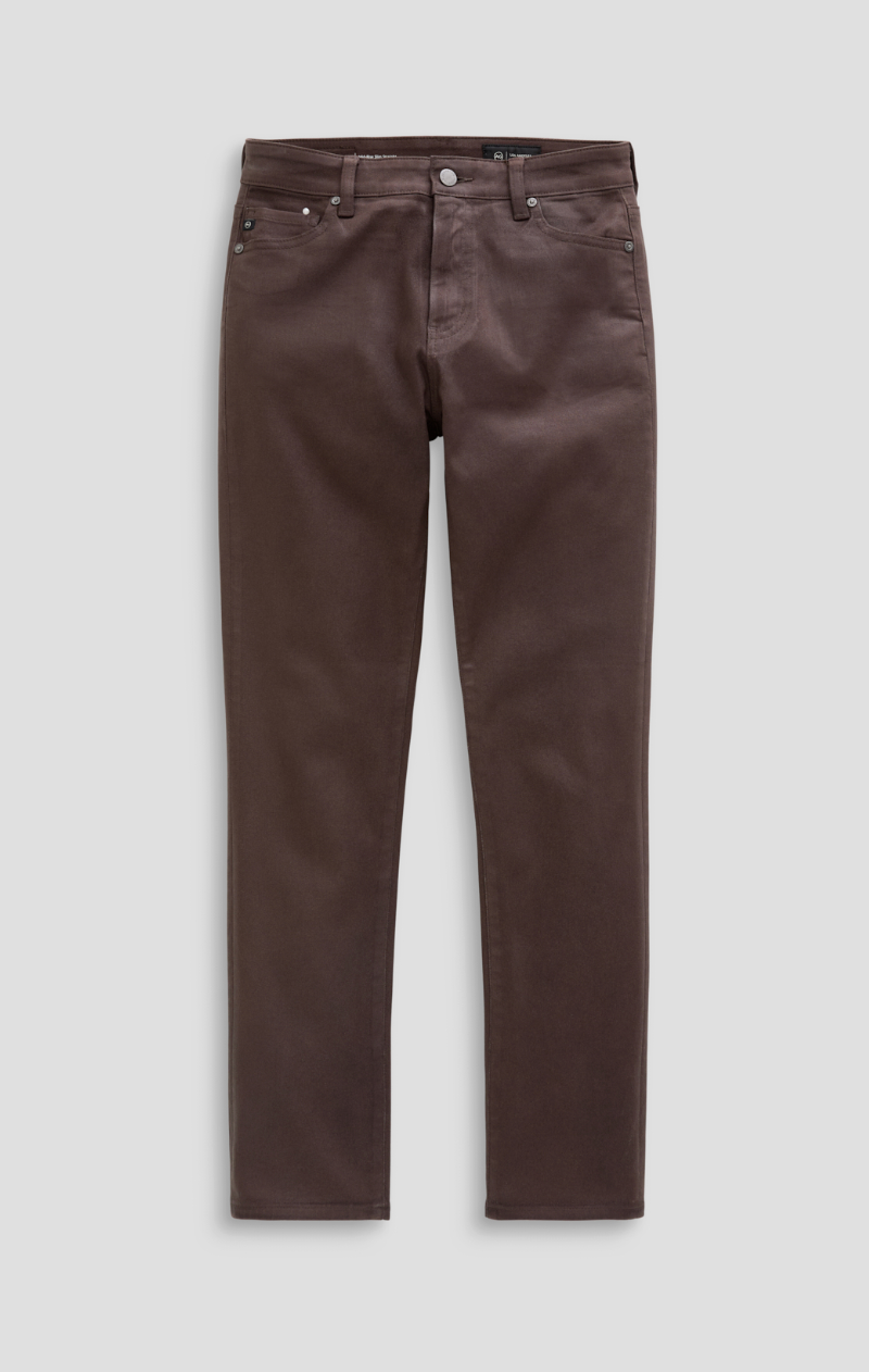 AG MARI MID-RISE SLIM STRAIGHT WAXED