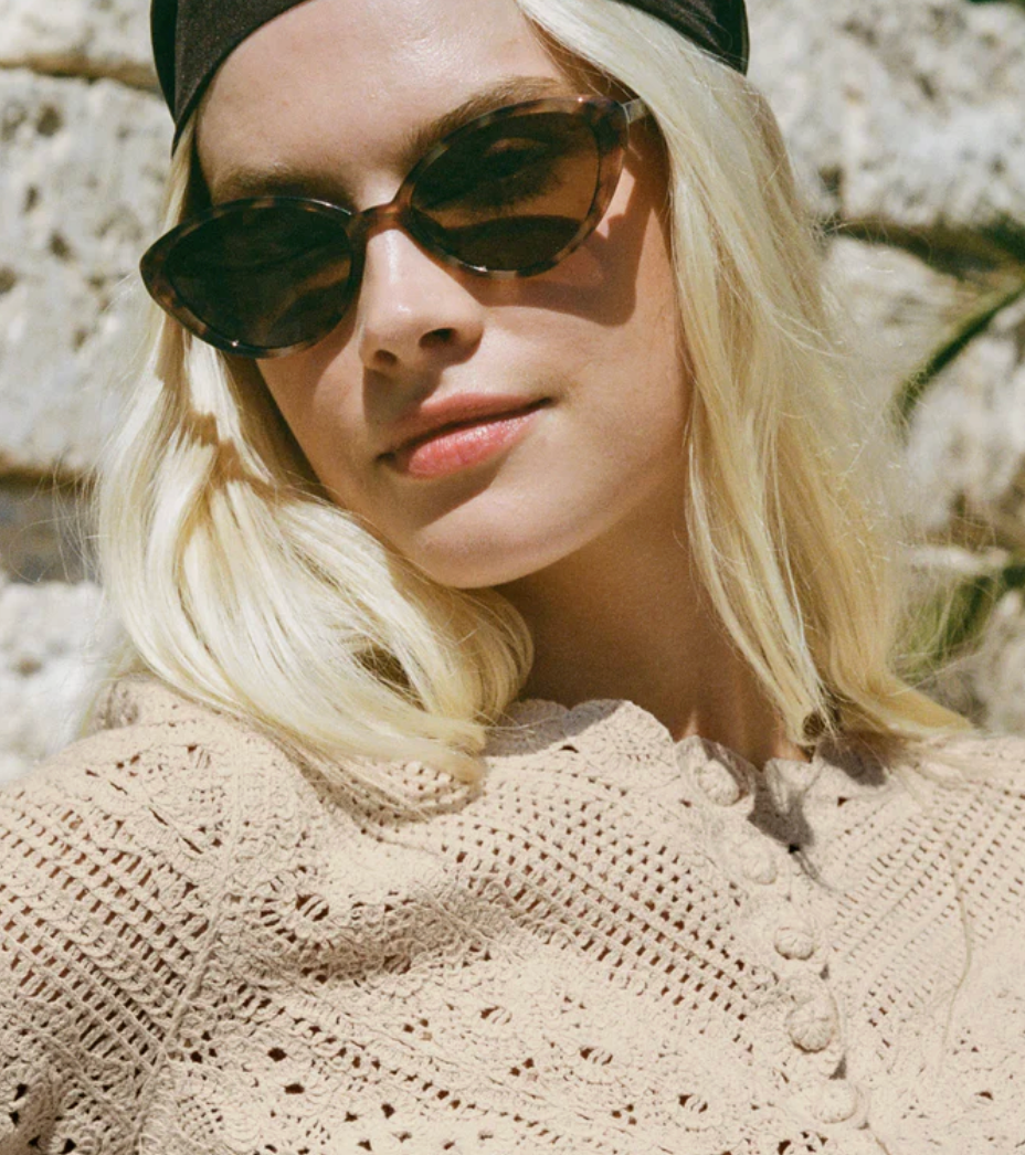Z SUPPLY NOUVEAU SUNGLASSES - BROWN TORTOISE/BROWN