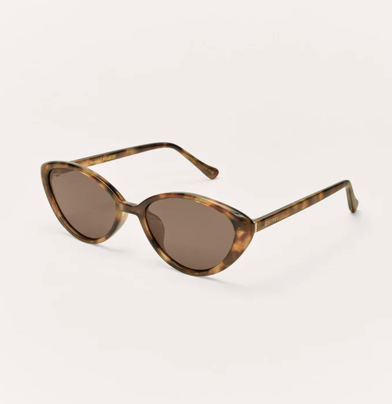 Z SUPPLY NOUVEAU SUNGLASSES - BROWN TORTOISE/BROWN