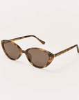 Z SUPPLY NOUVEAU SUNGLASSES - BROWN TORTOISE/BROWN