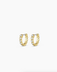 GORJANA MADISON SHIMMER HUGGIE GOLD