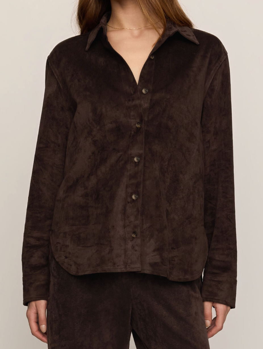 Z SUPPLY MAREN SUEDE SHIRT