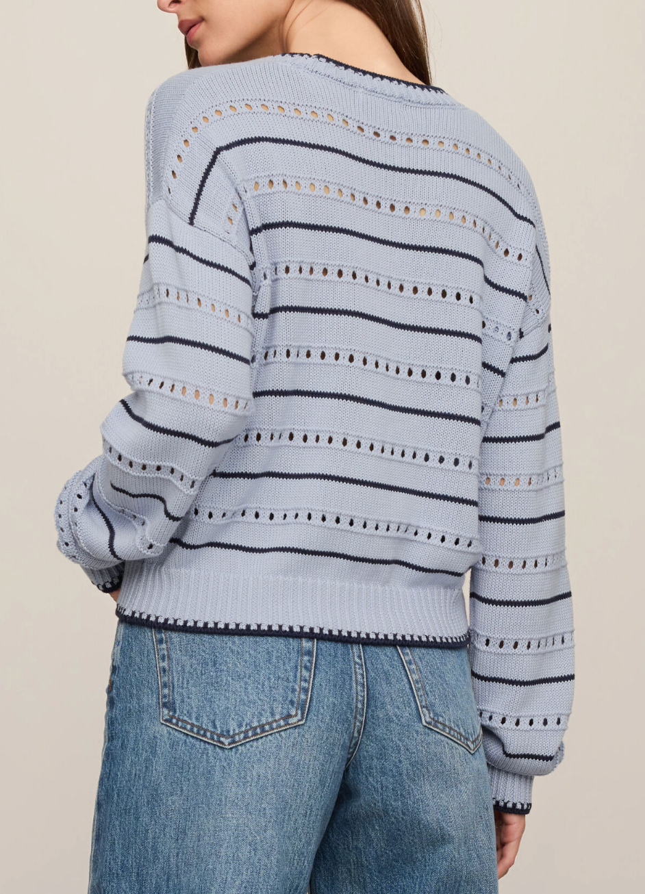 Z SUPPLY DARBY STRIPE SWEATER
