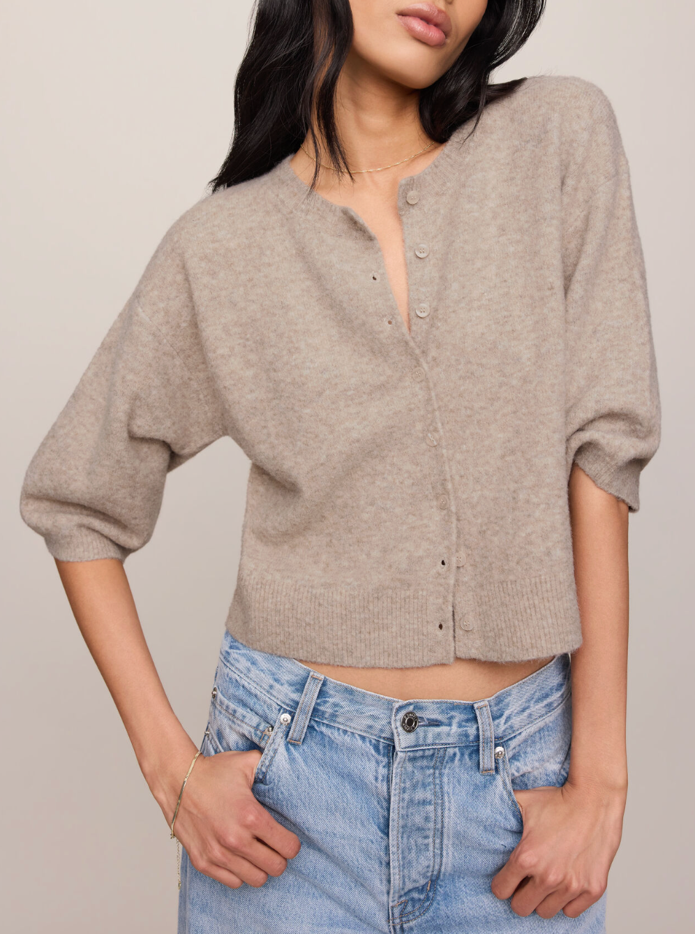 Z SUPPLY VALOR SHORT SLEEVE CARDIGAN