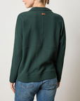 LILLA P DOLMAN OVERSIZED HALF ZIP