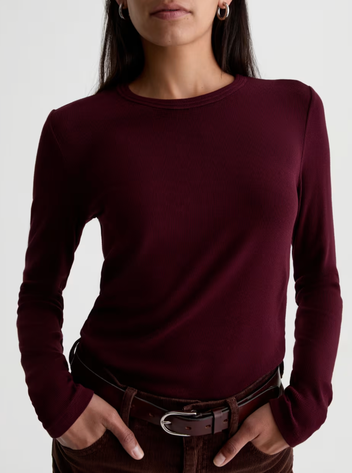 AG JULIA ESSENTIAL L/S TEE