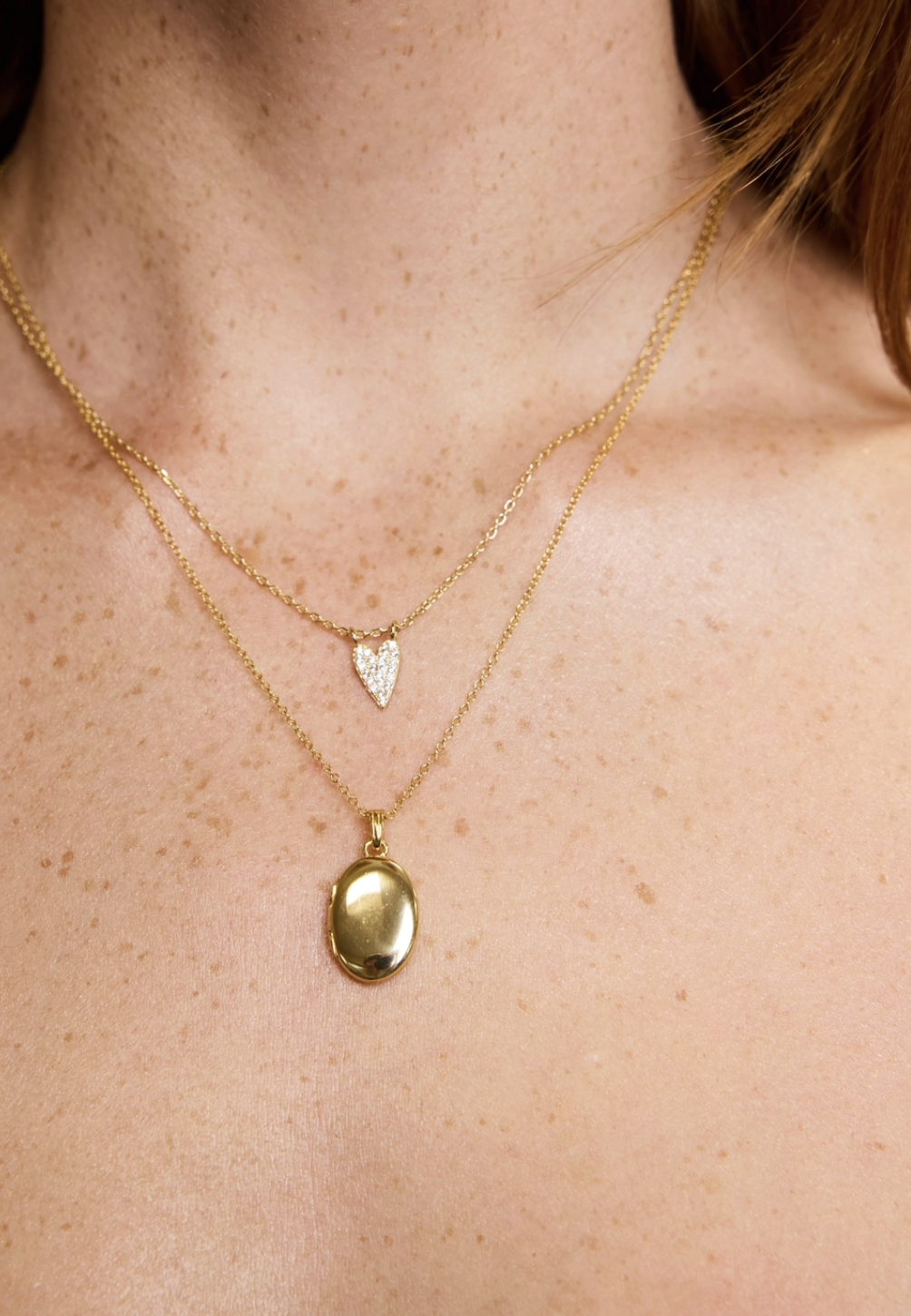 ELLI PARR HEIRLOOM LOCKET NECKLACE