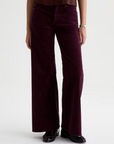AG SAIGE MID-RISE WIDE LEG CORDUROY