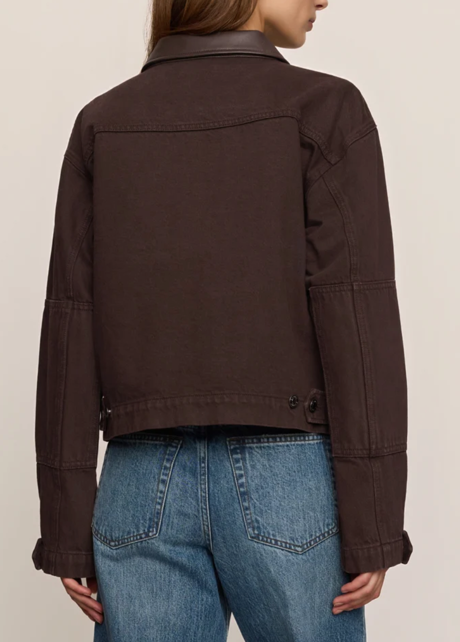 Z SUPPLY REY CROPPED CHORE JACKET