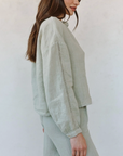 BELLA DAHL MANDARIN COLLAR TRIMMED BUTTON DOWN