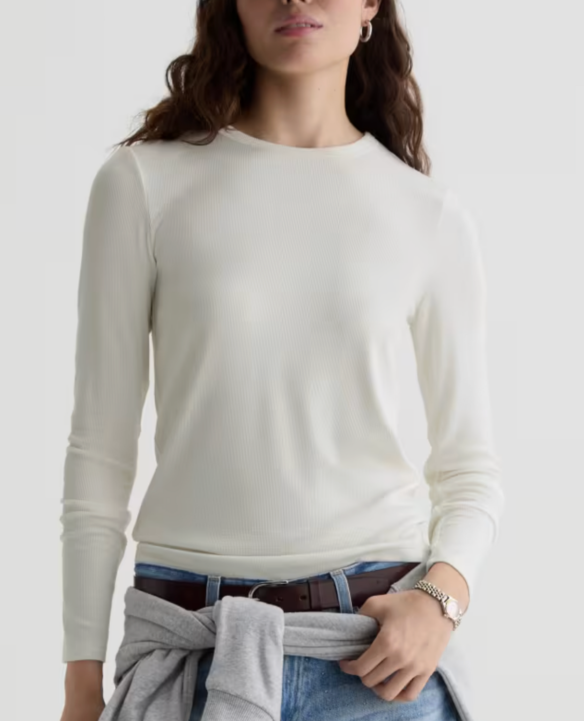 AG JULIA ESSENTIAL L/S TEE