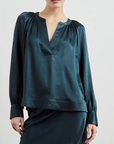 RAILS WYNNA SILKY WOVEN TOP