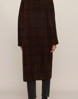 Z SUPPLY CROSBY PLAID COCOON COAT