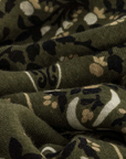 MAISON LECOMTE FLAMENT SECRET GARDEN WOOL + SILK SCARF