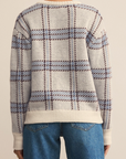 Z SUPPLY JUNCTION PLAID SWEATER