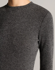 VINCE HOUNDSTOOTH L/S CREW