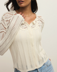 Z SUPPLY ALYCIA CROCHET SWEATER