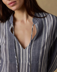 FAHERTY DUNE COTTON GAUZE HARBOR TOP