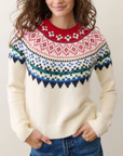 MARINE LAYER FIORELLA CREWNECK SWEATER