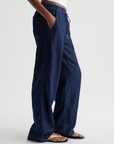AG ADRIA LOW RISE WIDE LEG CINCHED