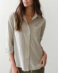 MARINE LAYER JANE RELAXED SHIRT IN CALI POPLIN