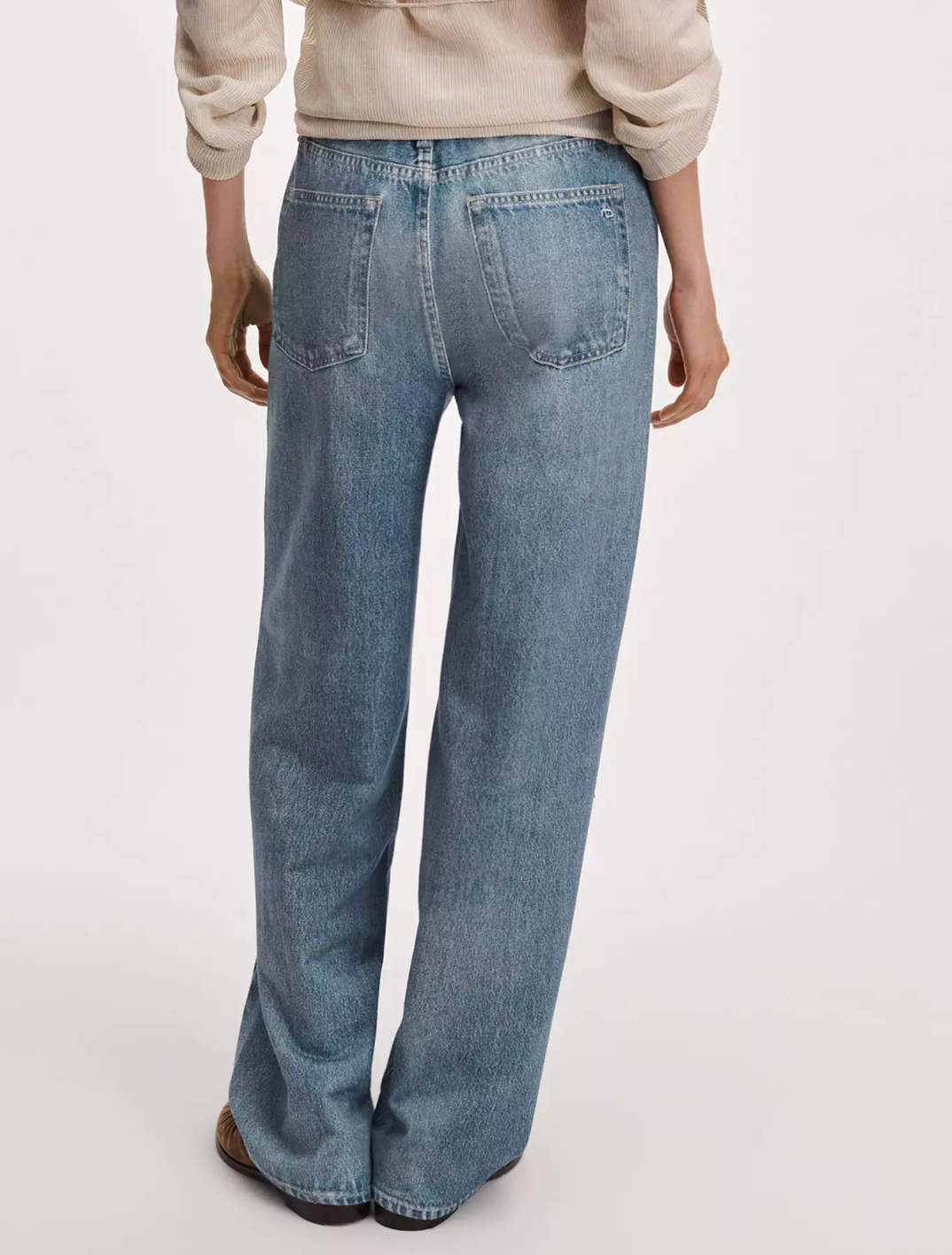 RAG &amp; BONE RB MIRAMAR DRAWSTRING WIDE-LEG PANT