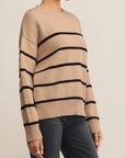 Z SUPPLY BOYFRIEND STRIPED SWEATER