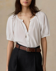 FAHERTY VOILE LETTIE TOP
